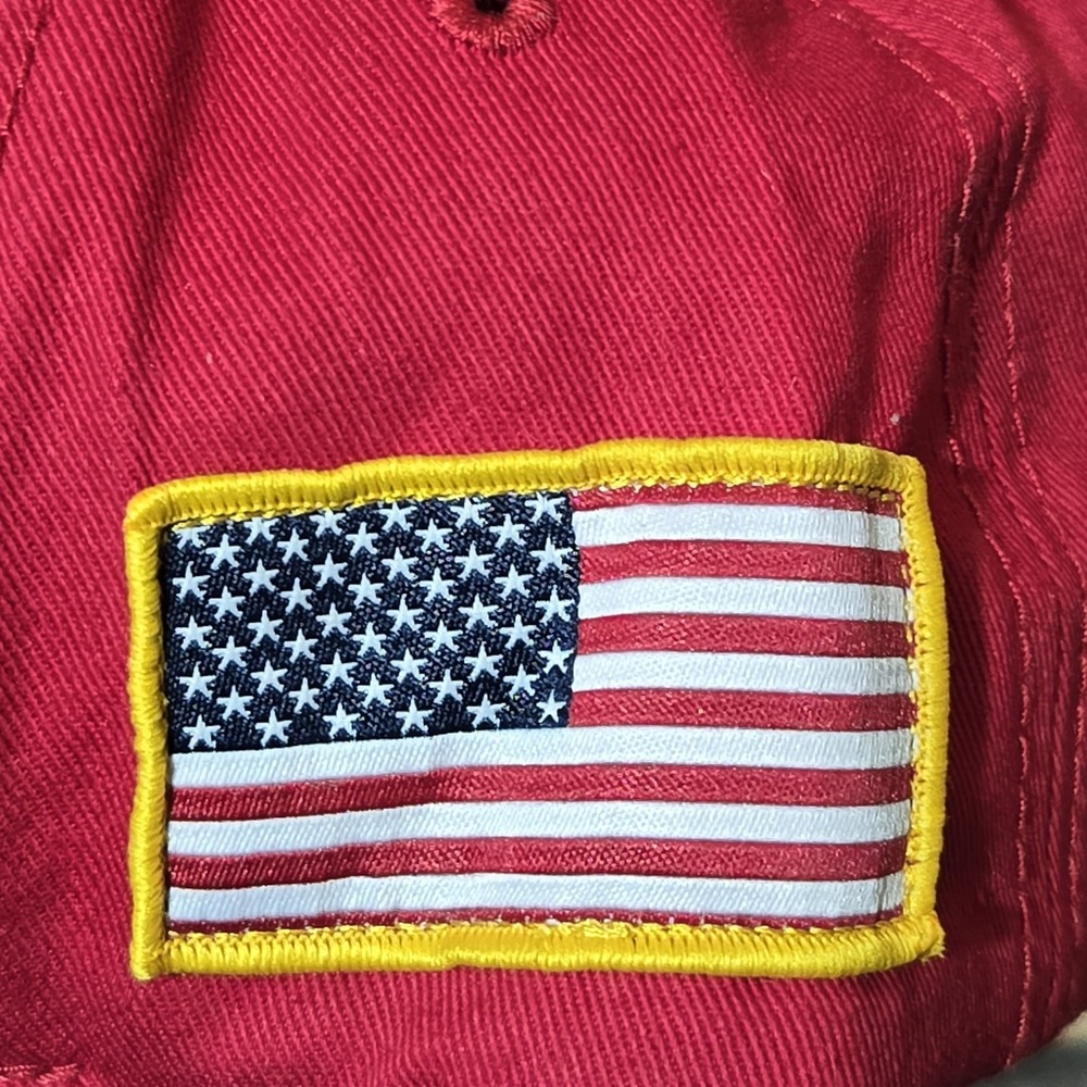 USMC UNITED STATES MARINE CORPS Blue BULLDOG MASCOT HAT Military Baseball - Picture 11 of 14